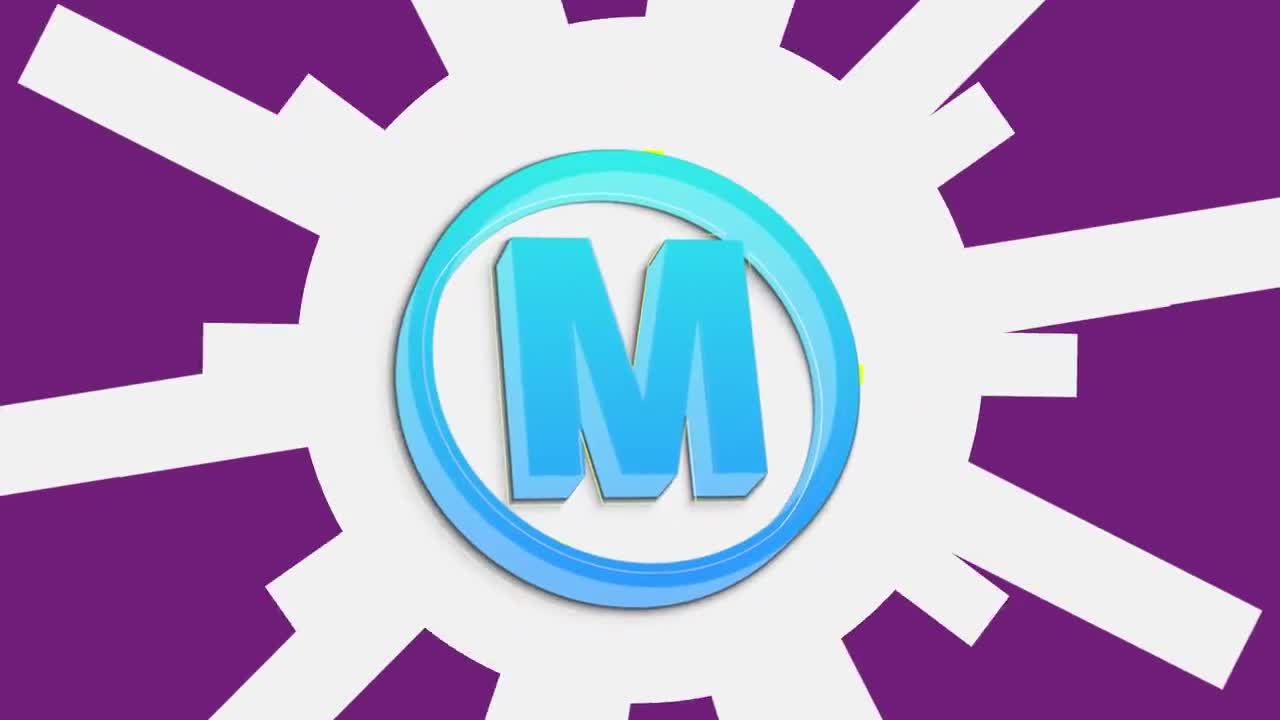 快速动态的徽标渐变素材库精选AE模板