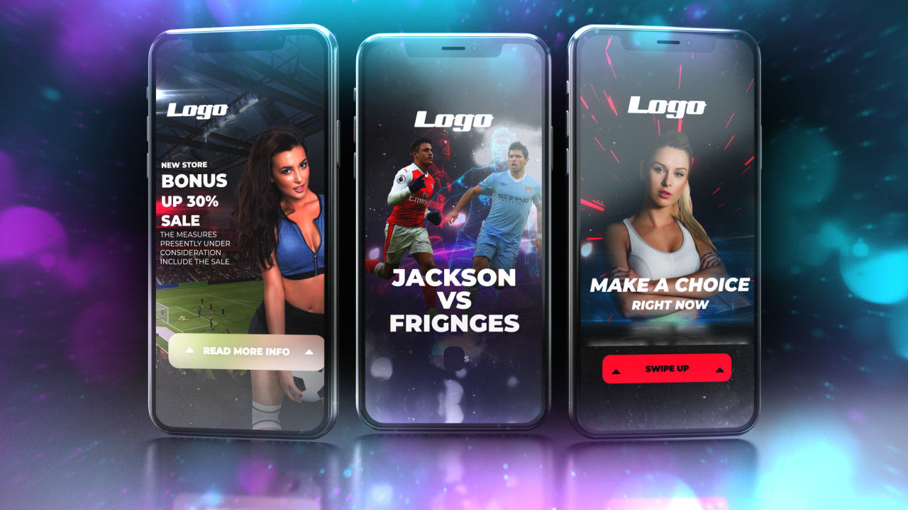 5个Instagram故事促销包素材库精选AE模板