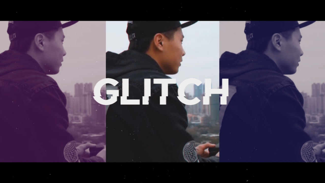 时尚毛刺开启者素材库精选AE模板