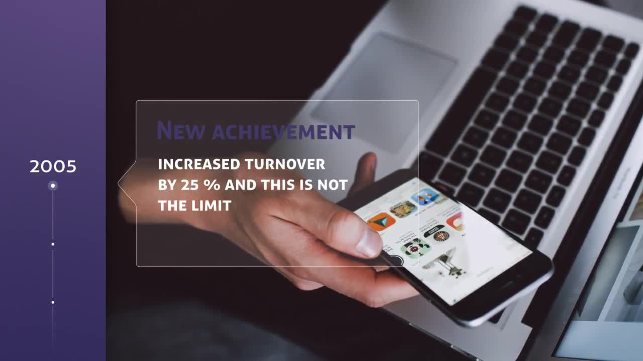 超现代企业时间轴开场白素材库精选AE模板