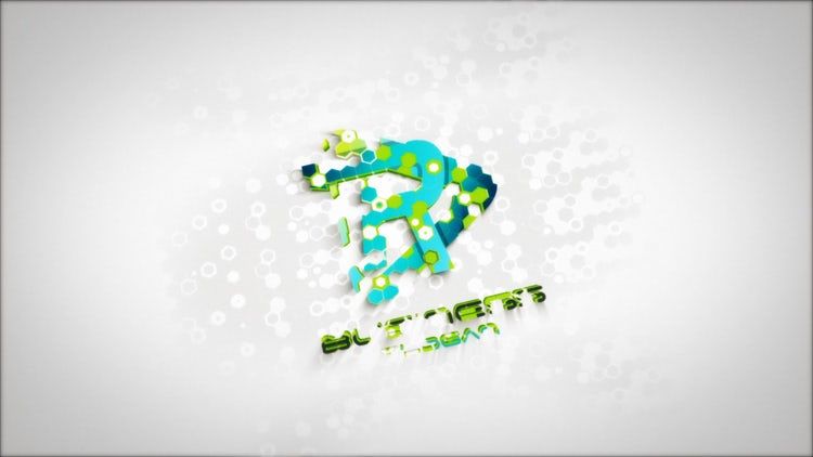 专业优雅的未来派徽标素材库精选AE模板