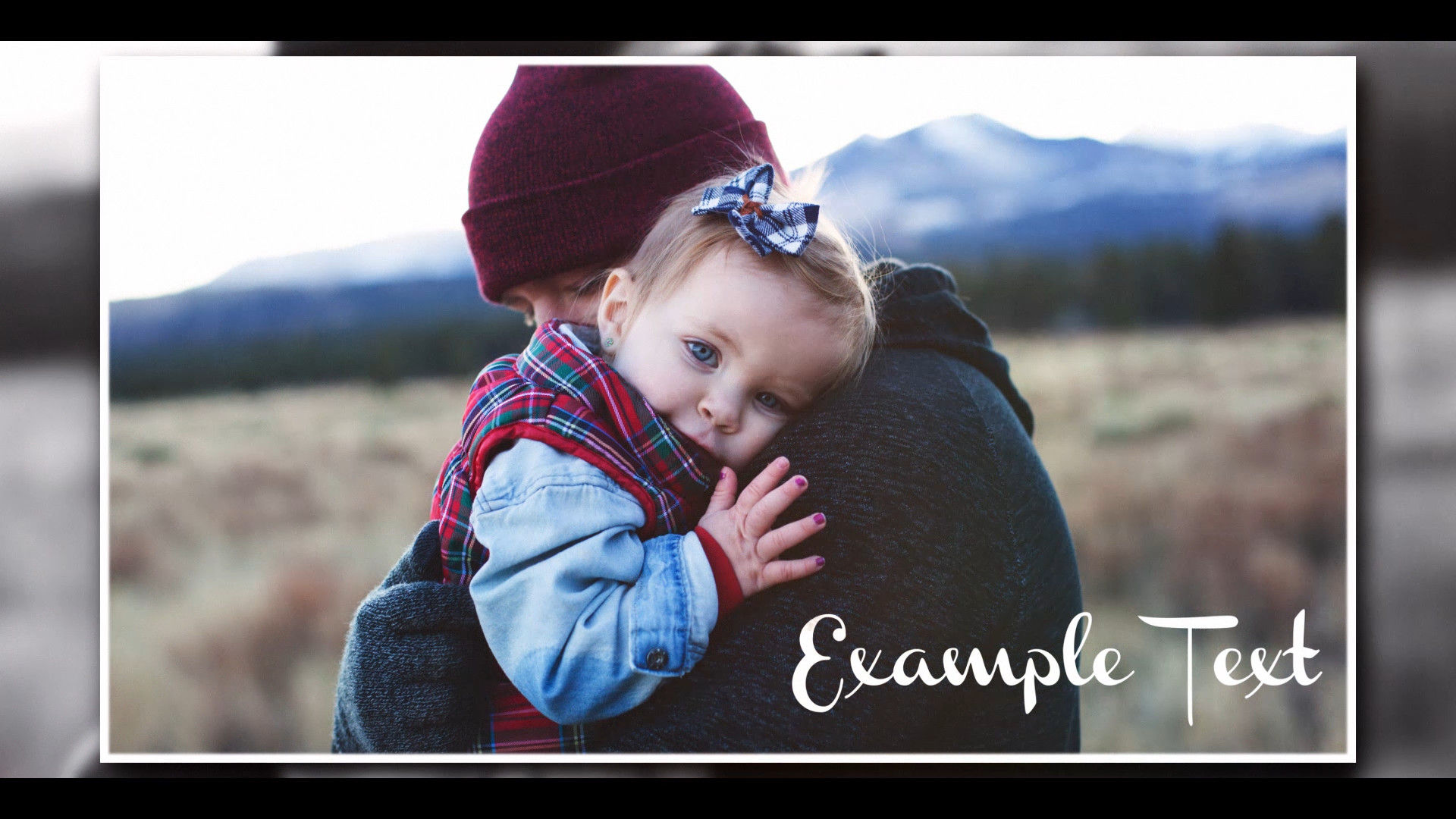 墨滴效果幻灯片的家庭回忆照片展示素材库精选AE模板