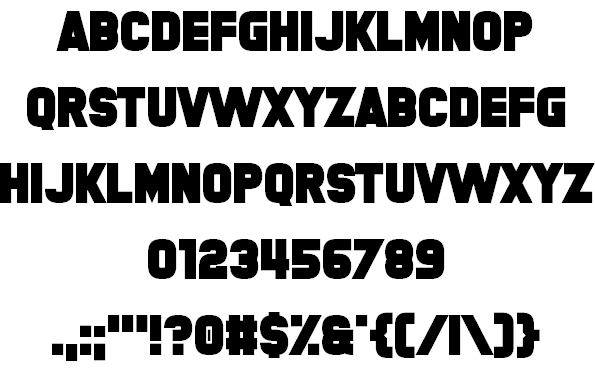 Trample Over Beauty font插图1 Trample Over Beauty font插图1