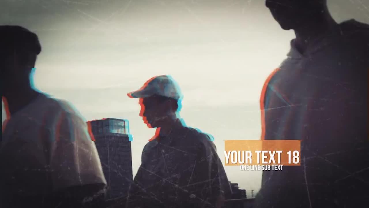 颓废文化幻灯片素材库精选AE模板