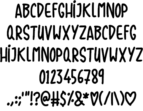 Sudden Desires font插图1