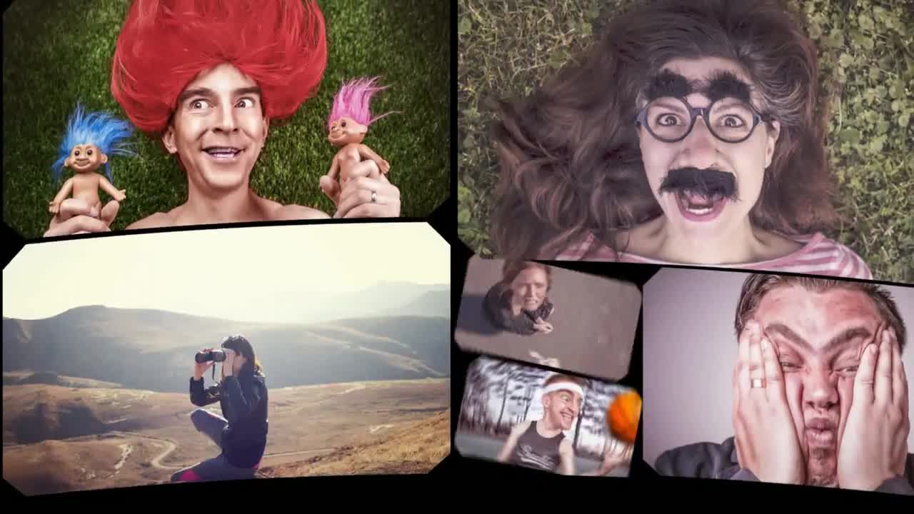 旅行照片标志素材库精选AE模板