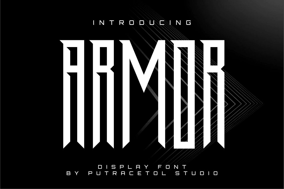 ARMORLogo Font插图