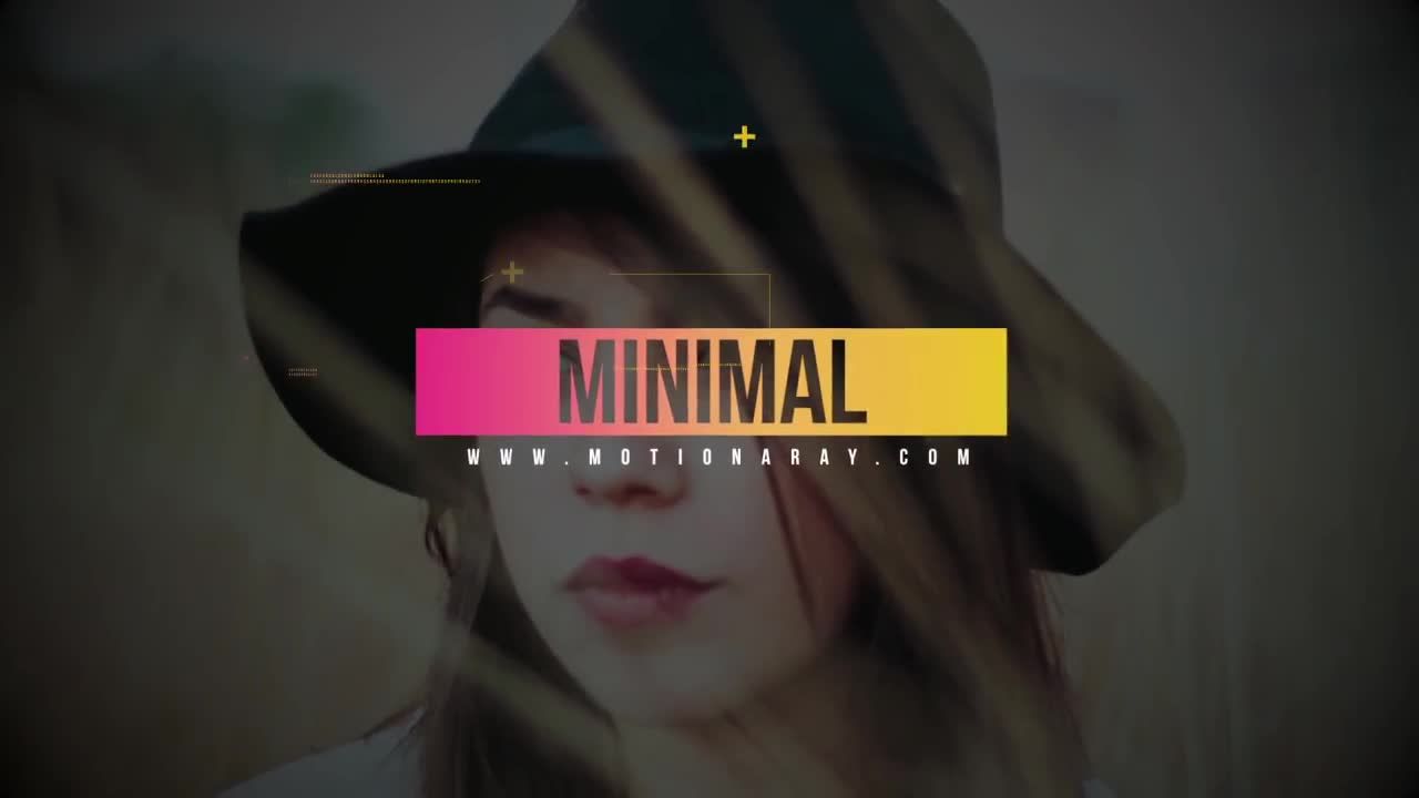 产品组合展示或时尚照片促销开场素材库精选AE模板