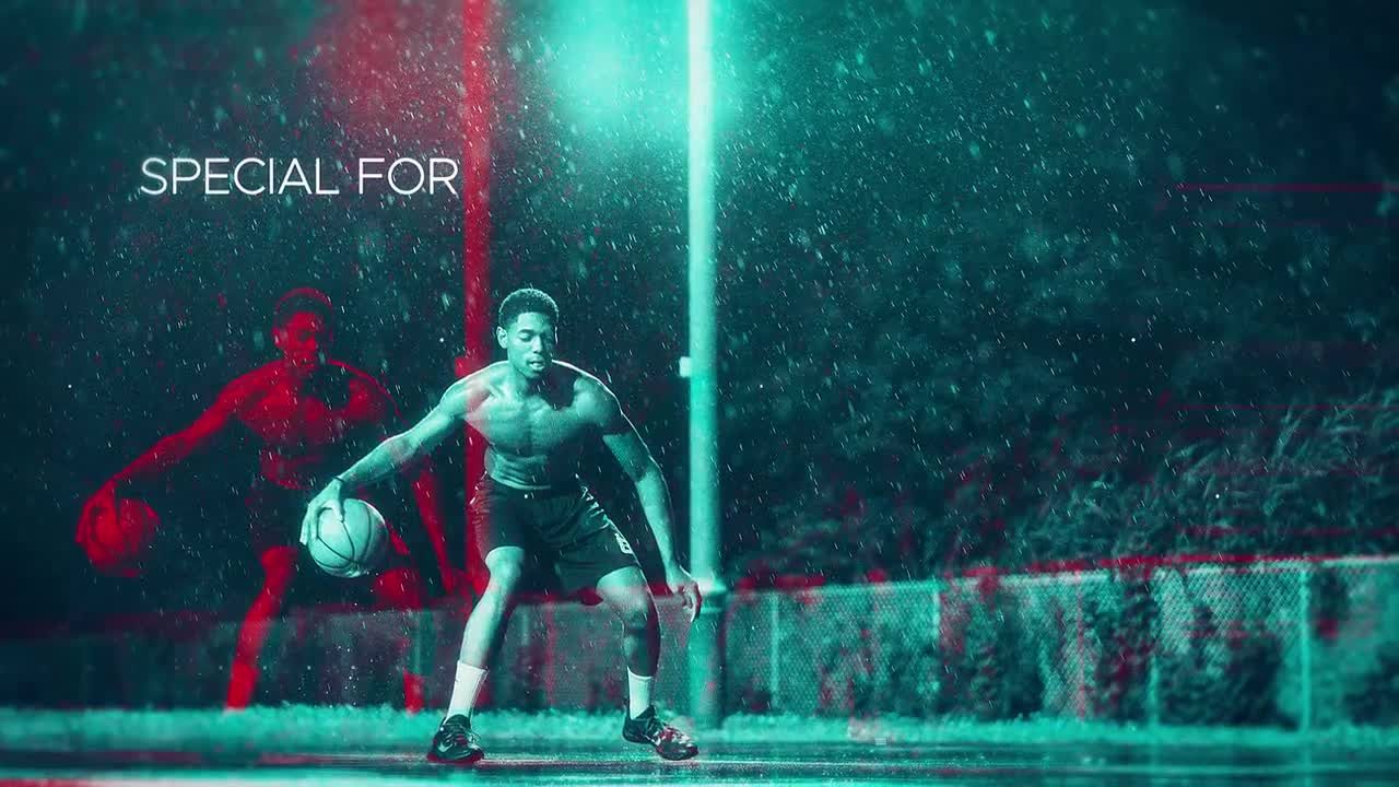 炫酷体育运动促销开场素材库精选AE模板