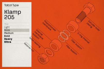 Klamp 205 Font Family素材之家精选英文字体