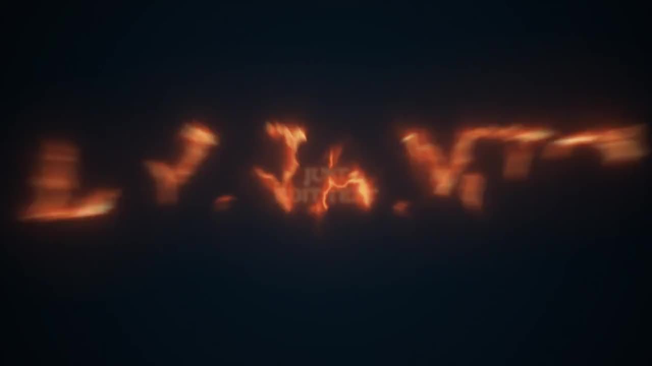 黑暗创意的刻录电影文本素材库精选AE模板