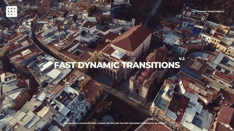 16种独特精美的过渡效果素材库精选AE模板