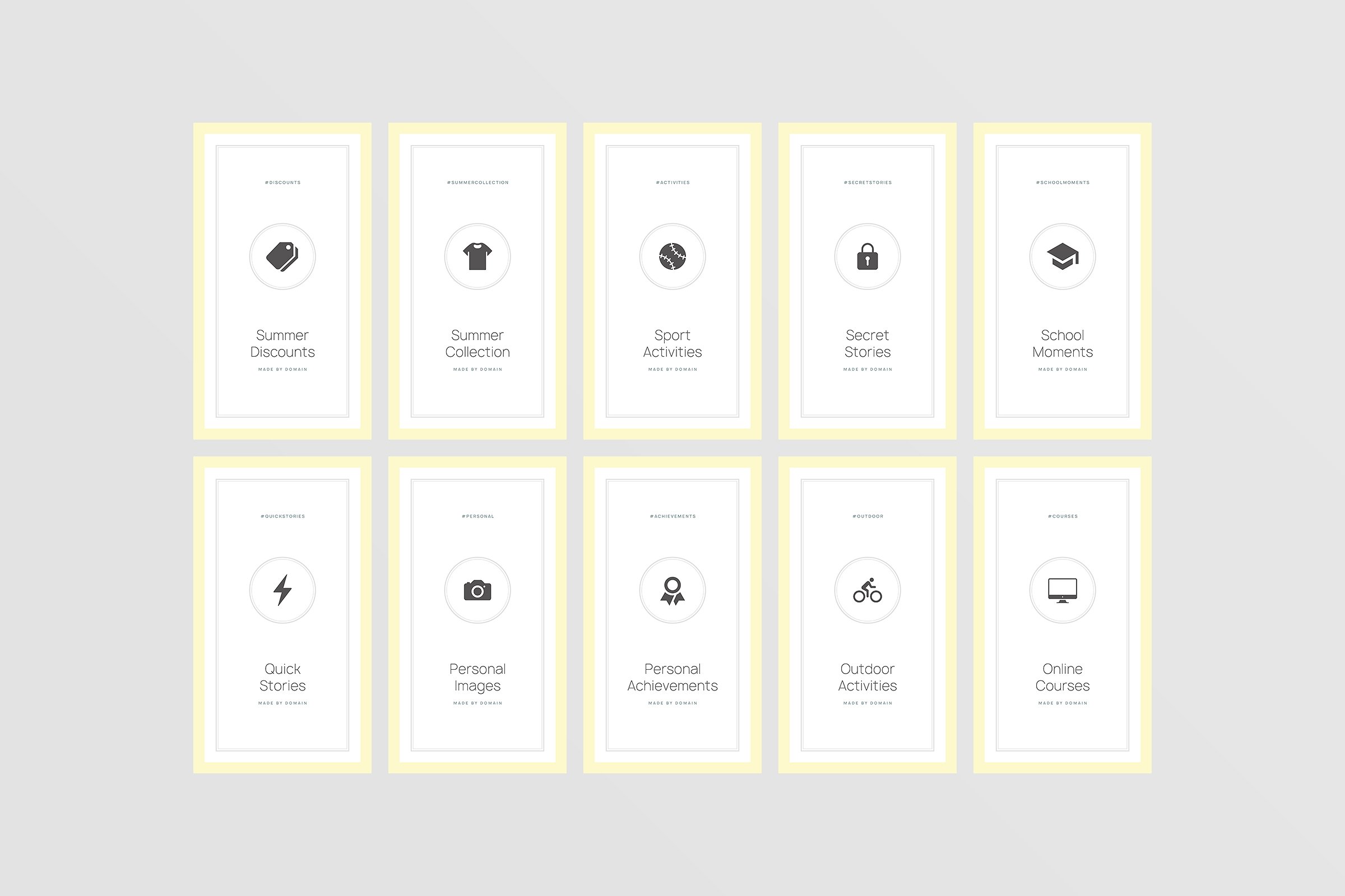 Instagram等新媒体社交媒体文章贴图设计模板素材库精选 Seattle Instagram Highlights插图(12)