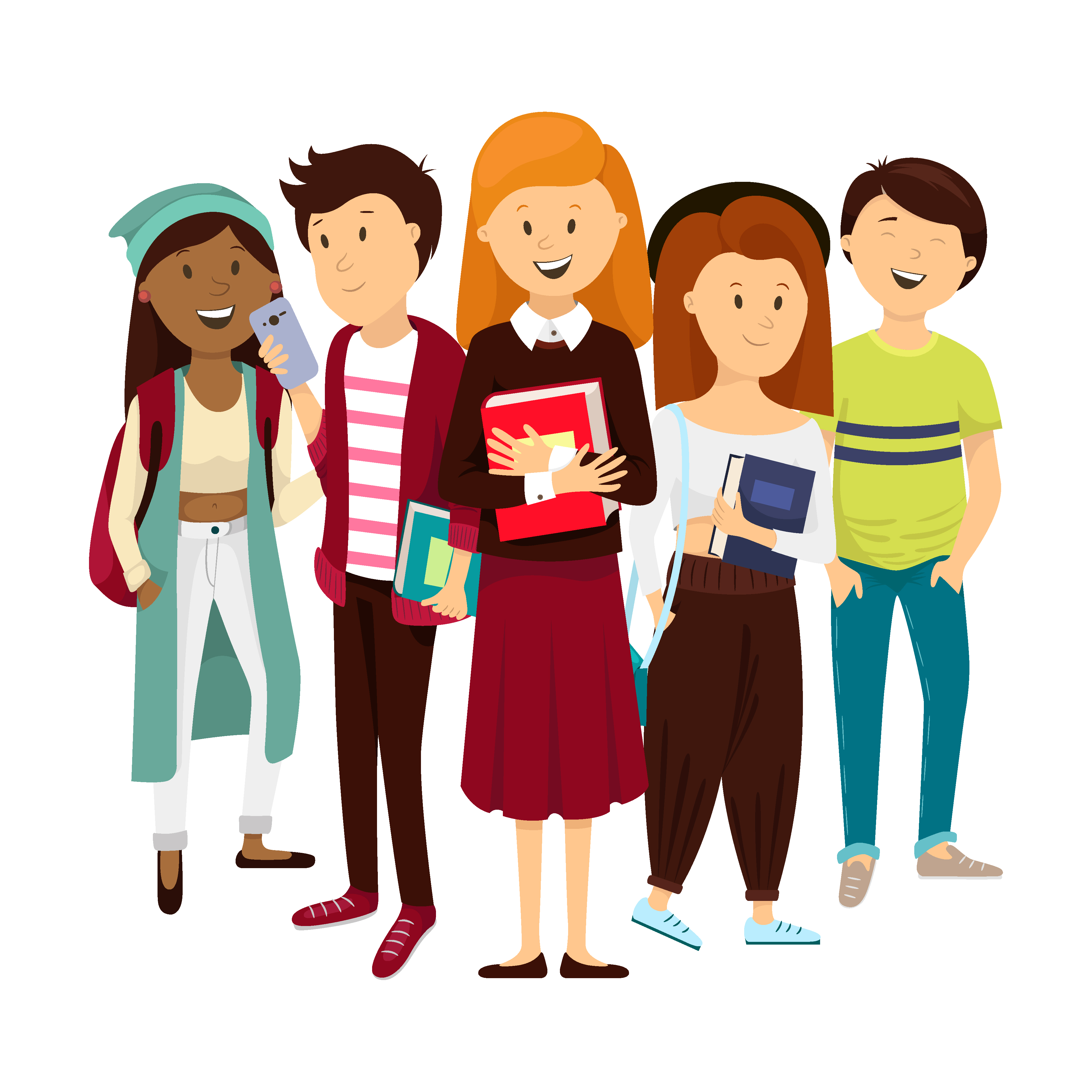 40+卡通职业形象矢量图标 Set of characters插图(9)