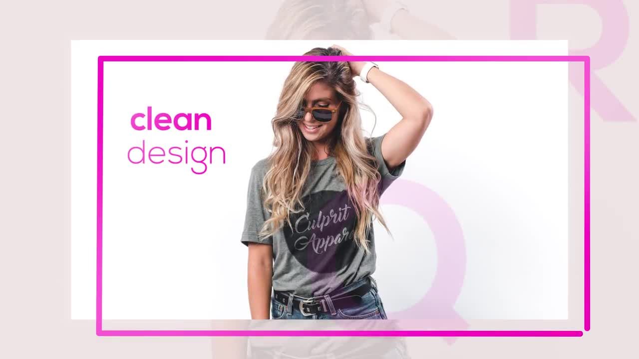 创意简约的幻灯片过渡效果素材库推荐PR模板