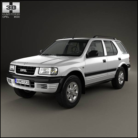 欧宝Opel Frontera (B) 1998 越野车素材之家精选3D模型