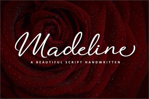 Madeline font素材之家精选英文字体