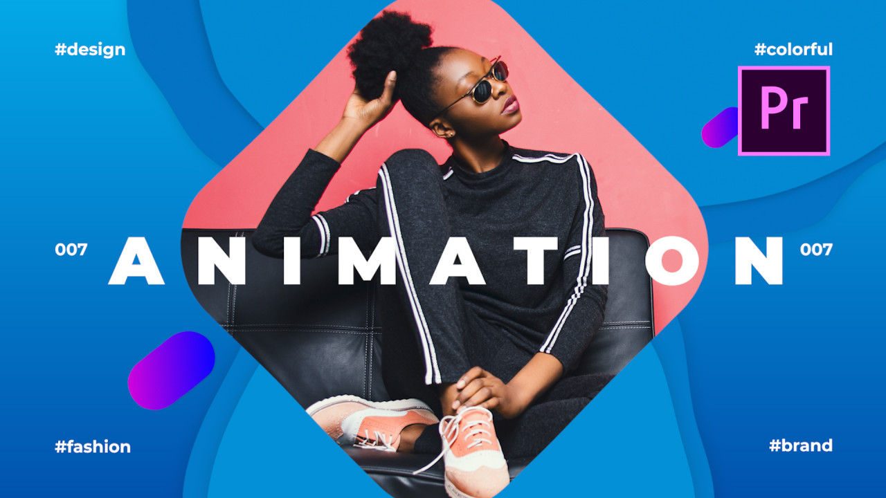 时尚炫酷媒体活动素材库精选pr模板