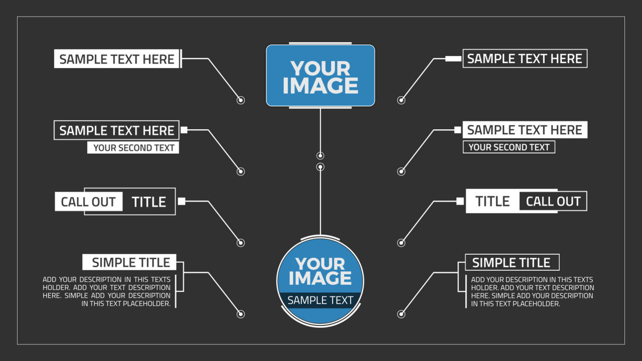 60个独特的标注标题ae模板