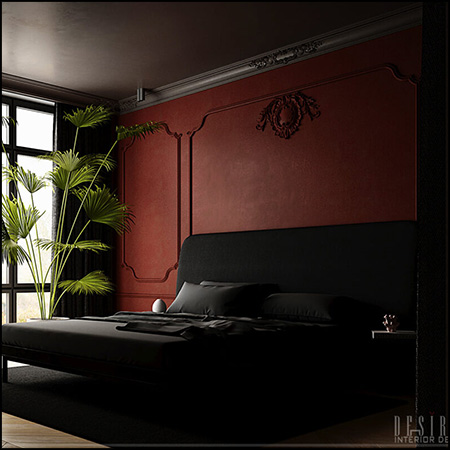 欧式卧室场景素材之家精选3D模型 By DoanPham