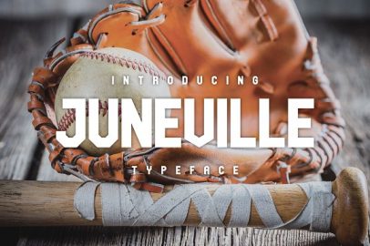 Juneville Display Font素材之家精选英文字体
