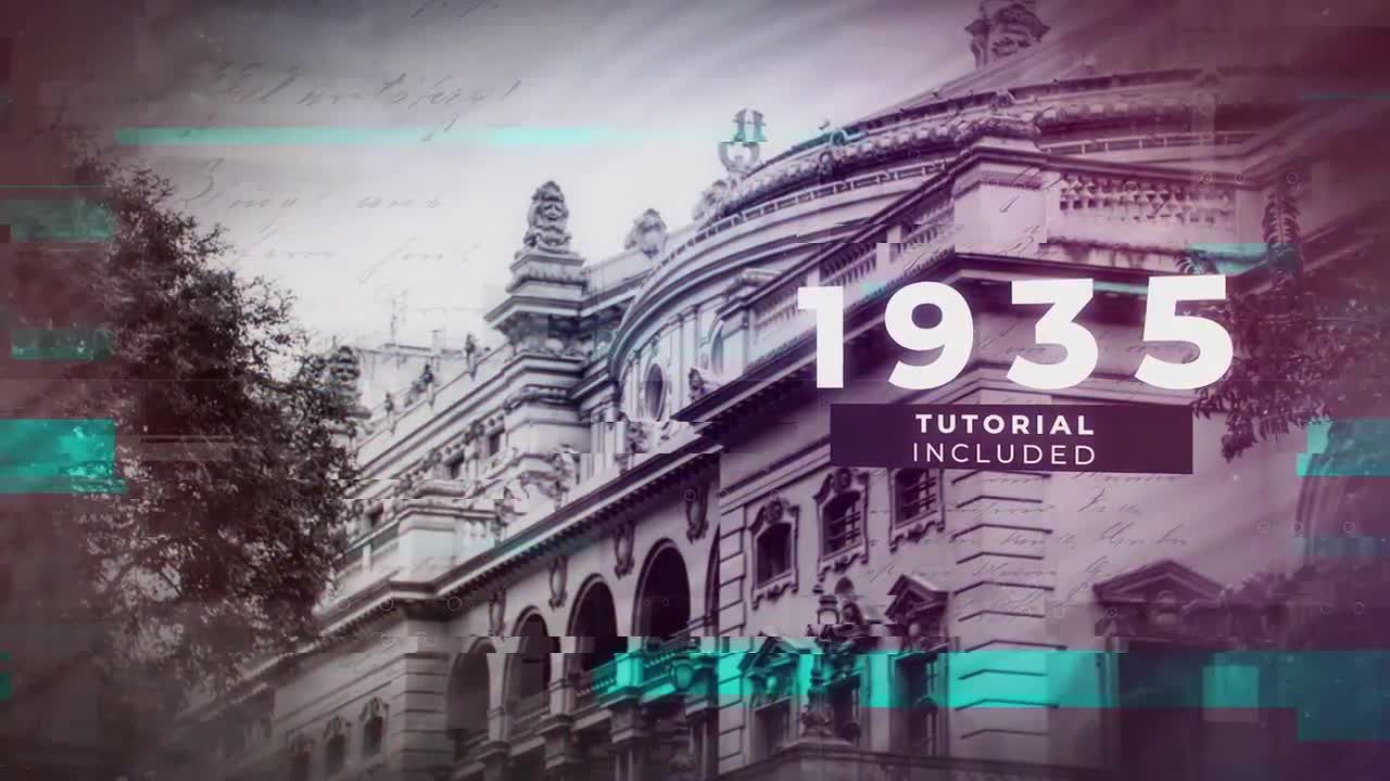 历史电影片头素材库精选AE模板