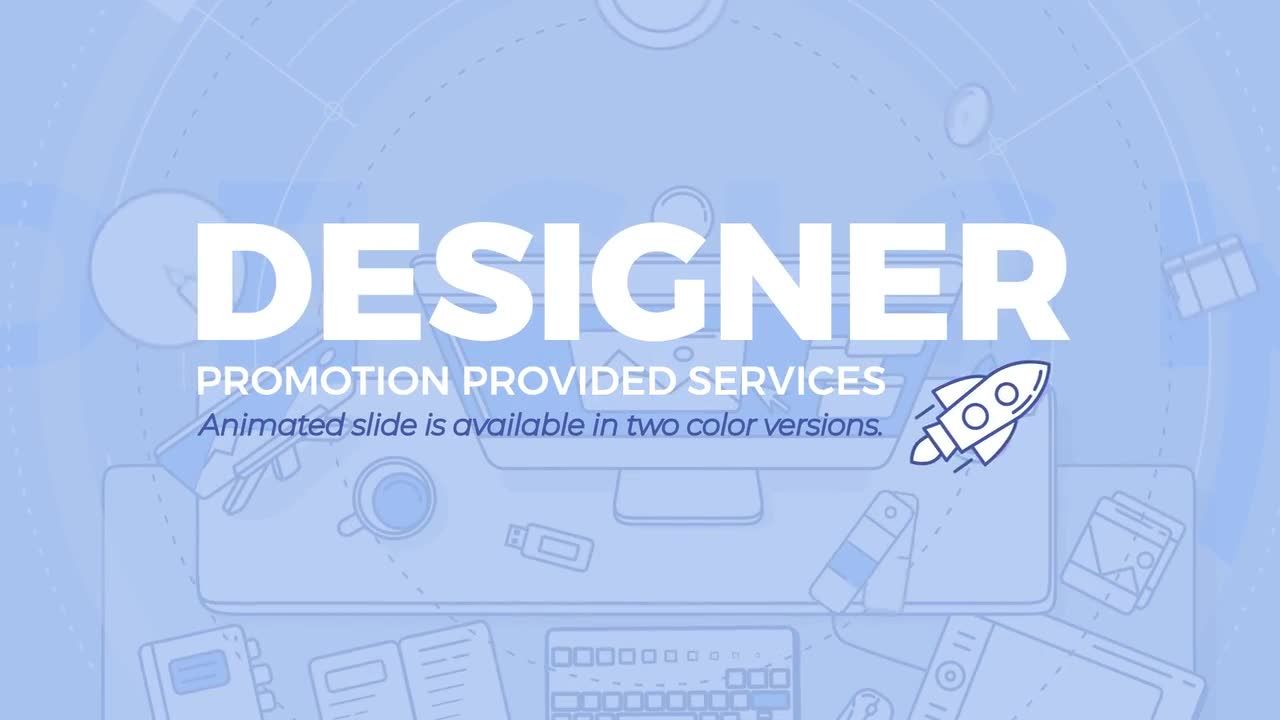 设计师促销-素材库精选AE模板