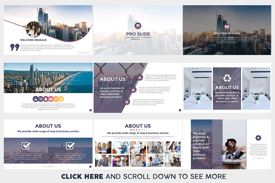 PRO Slides多用途商业化PPT模板下载[pptx]插图(2)