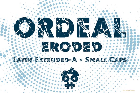 Ordeal Eroded Font插图1