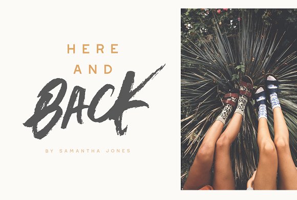 Outback Brush Font插图4