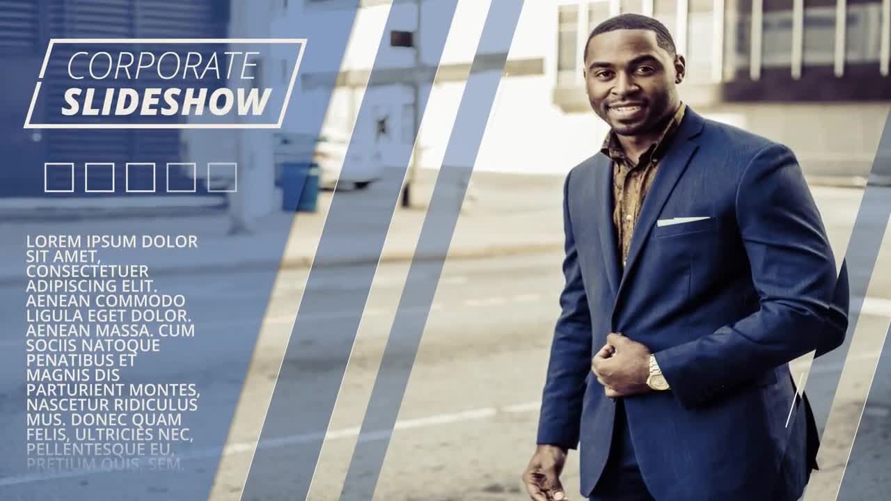 现代专业动画公司介绍素材库精选AE模板