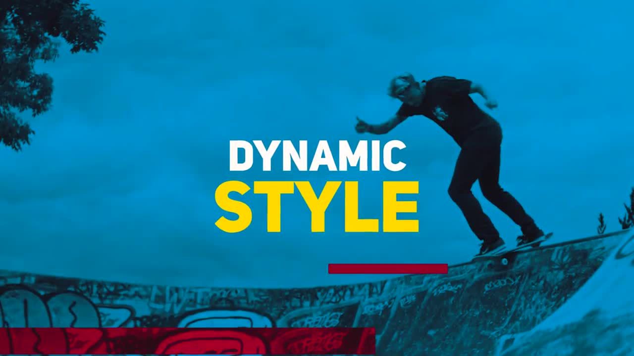 极限运动开场动画素材库推荐PR模板