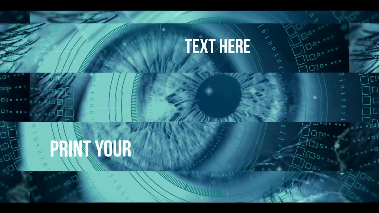 简洁的视差效果幻灯片素材库精选AE模板