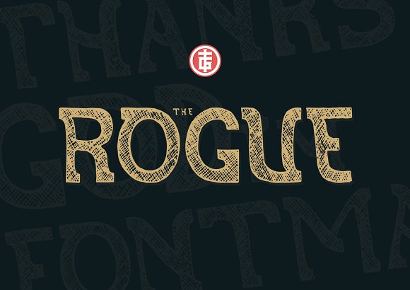 The Rogue Font插图