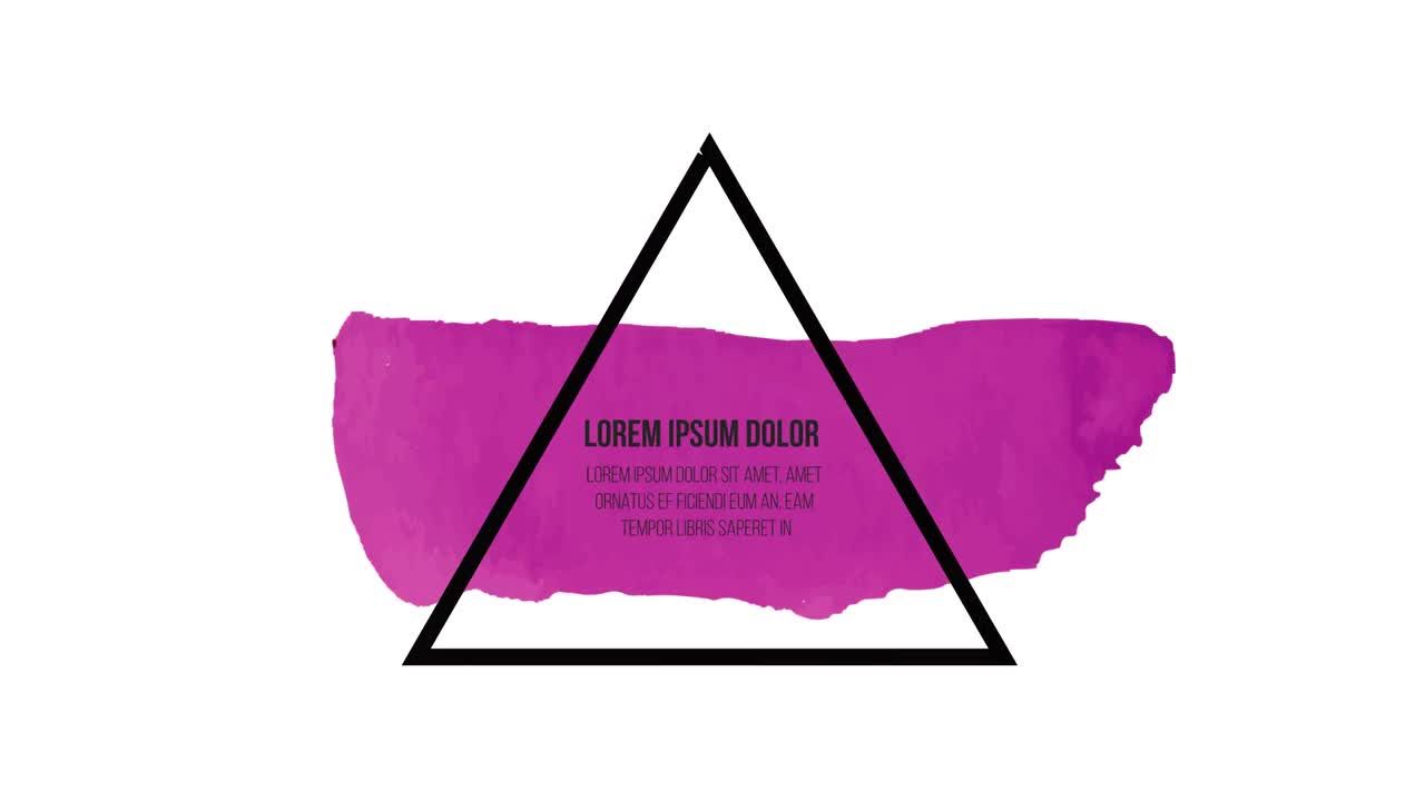 10种不同的几何形状的专业行情报价标题动画素材库推荐PR模板