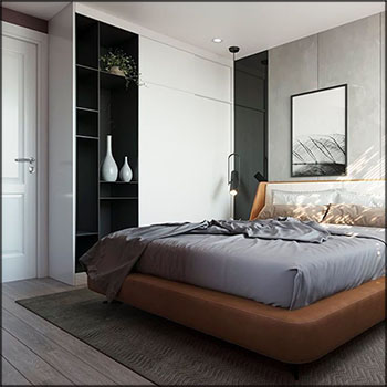 卧室场景素材之家精选3D模型 By NgoDung