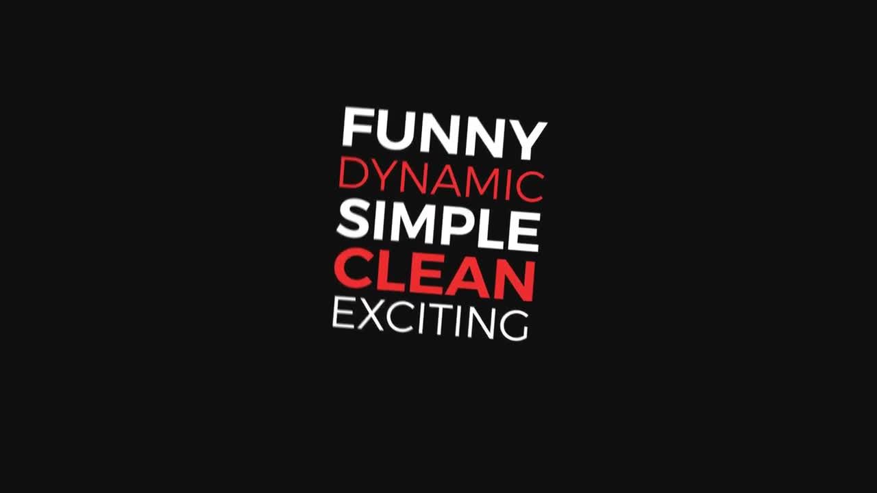 创造性动态动画标题排版素材库精选AE模板