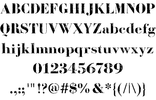 Bodoni Fragile font插图4 Bodoni Fragile font插图4