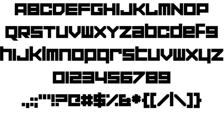 Corporation Games font插图2