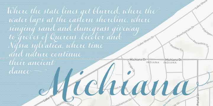 Michiana Pro Font插图3