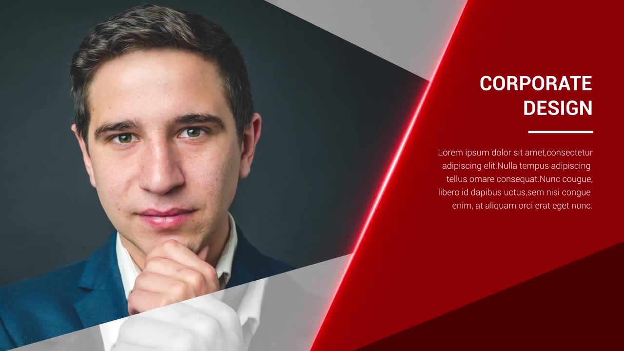 商务会议介绍或开场白素材库精选AE模板