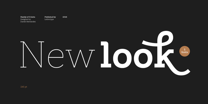 Monroe Font Family插图2