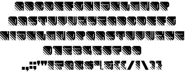 Fleshy Spare font插图2 Fleshy Spare font插图2