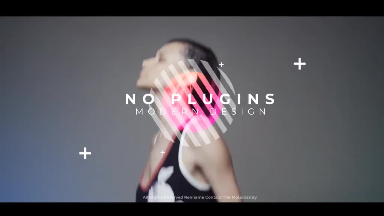 时尚运动转场照片展示片头素材库精选AE模板