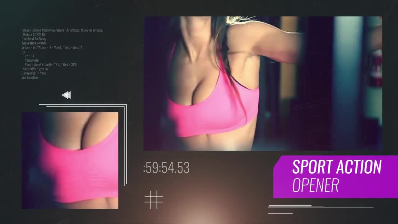 充满活力酷炫效果的快速过度视频Pr模板