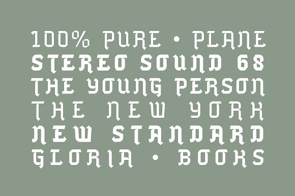 Blackhead Typeface插图3