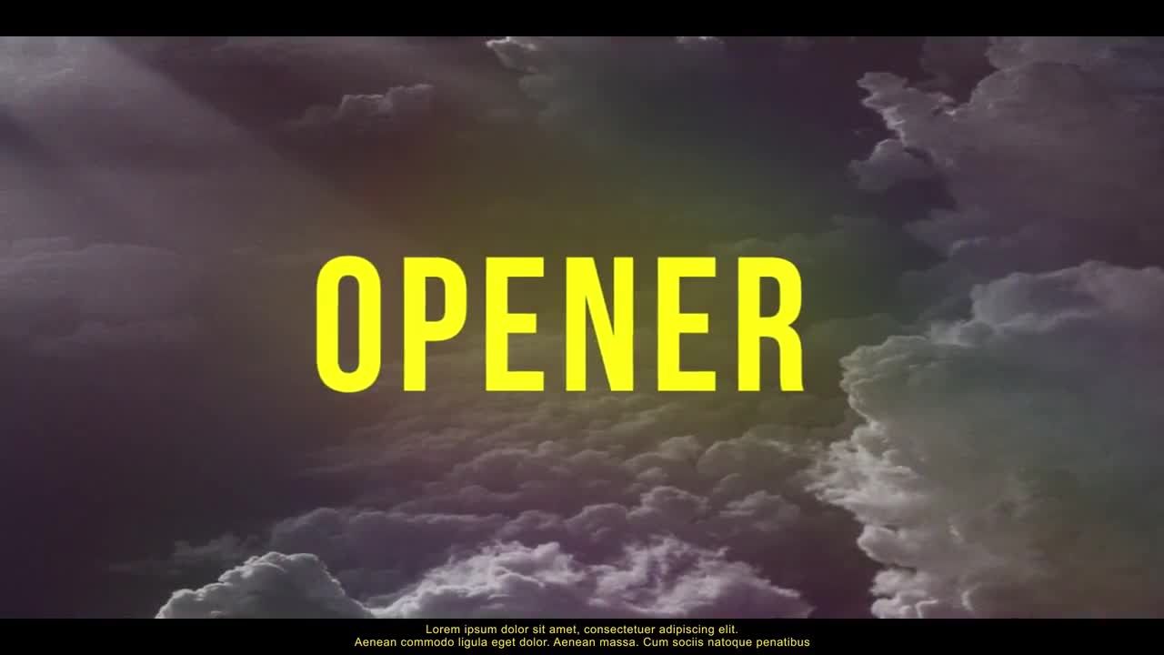 现代设计创意文本动画促销活动素材库精选AE模板