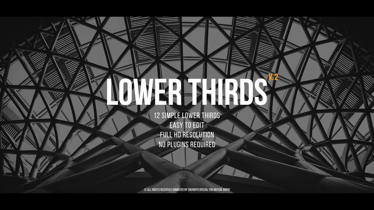 12个干净时尚创意的标题动画素材库推荐PR模板