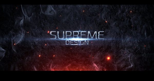 史诗灾难电影预告片粒子特效AE视频素材 Modern Cinematic Titles