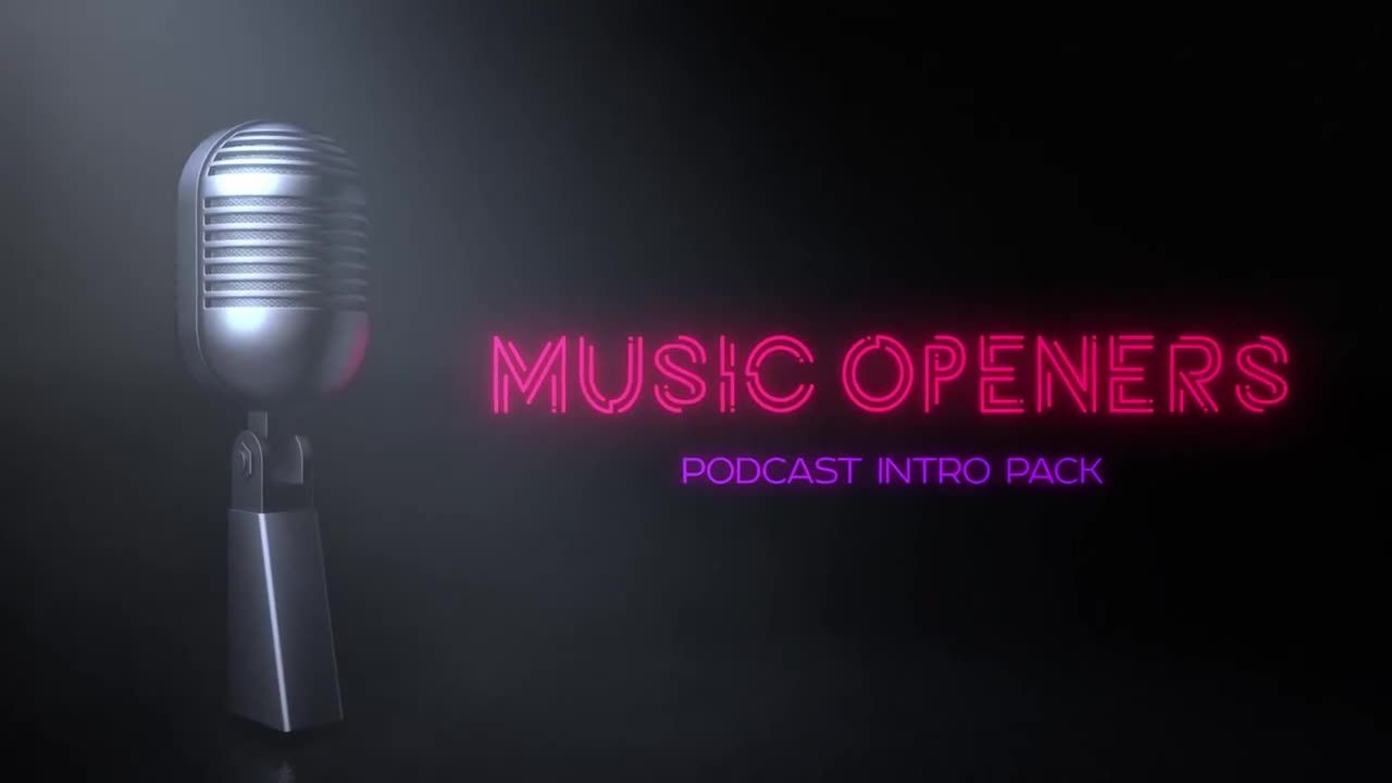 音乐播客转场素材库精选AE模板